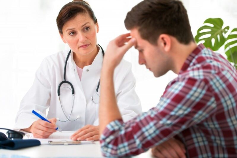 overleg met een specialist voor parasieten in het lichaam
